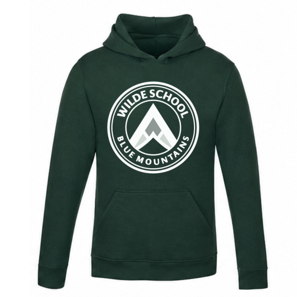 WILDE School Hooded Sweatshirt - Forest Green