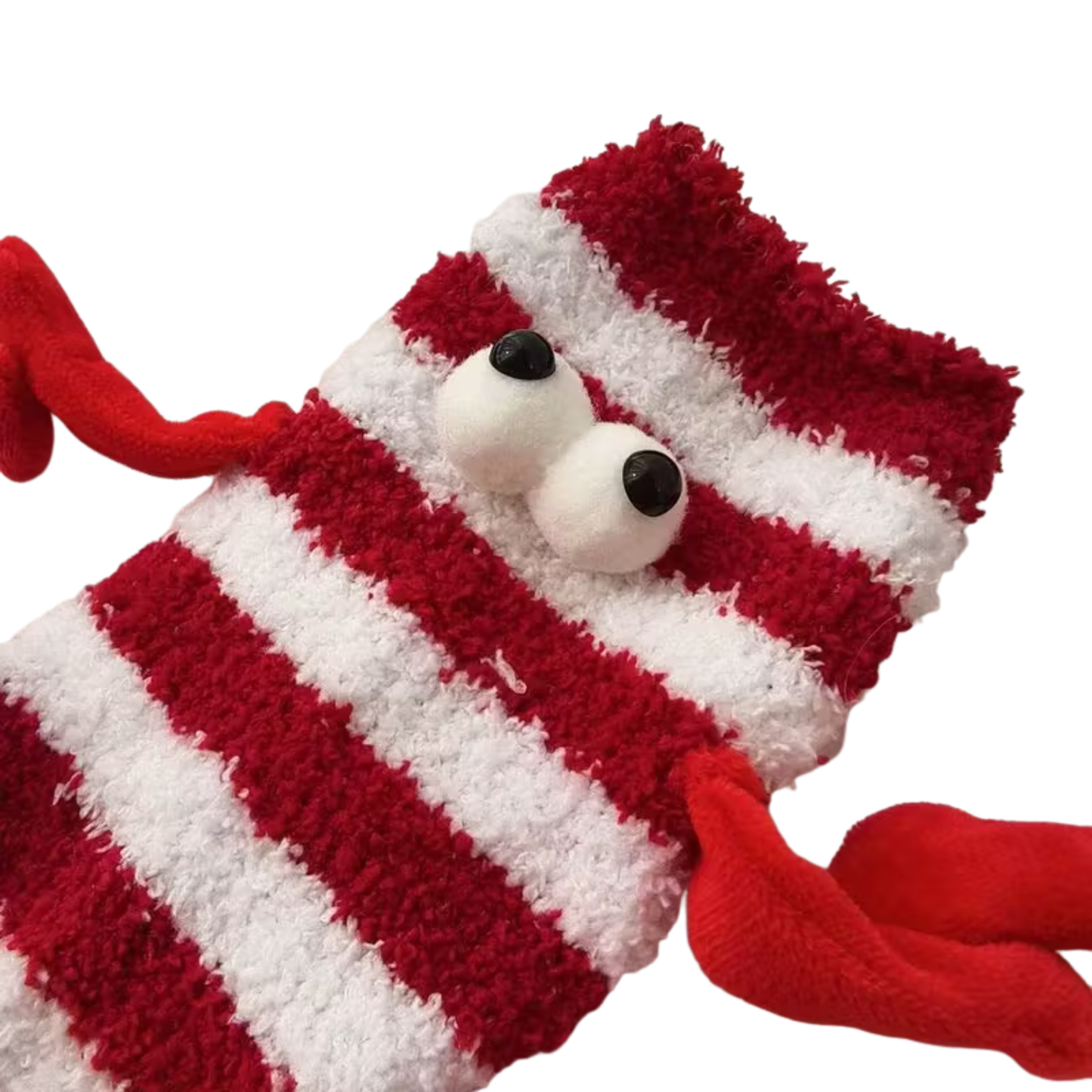Warm 'n Fuzzy Holiday Magnetic Friendship Crew Socks