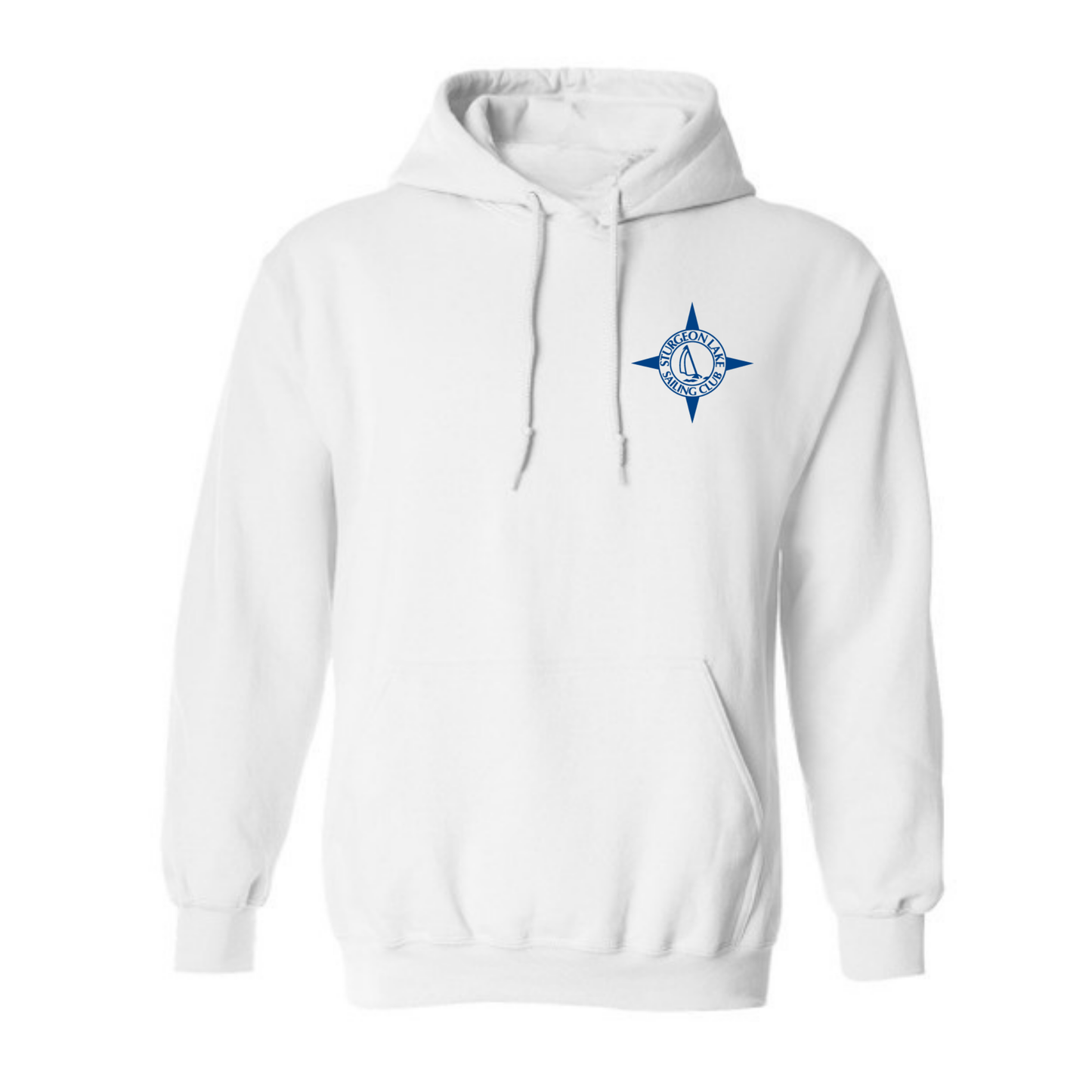 SLSC Somewhere on a Boat Pullover Hoodie - White