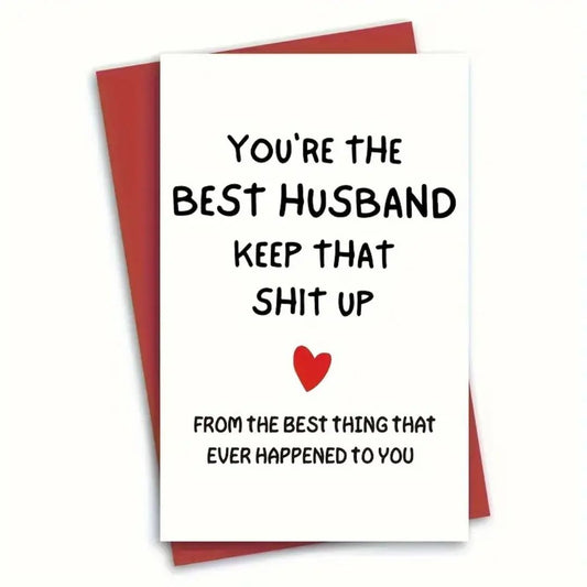 You're the Best Husband Greeting Card