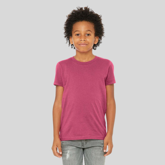 Youth Unisex Short Sleeve Tee - Berry Punch