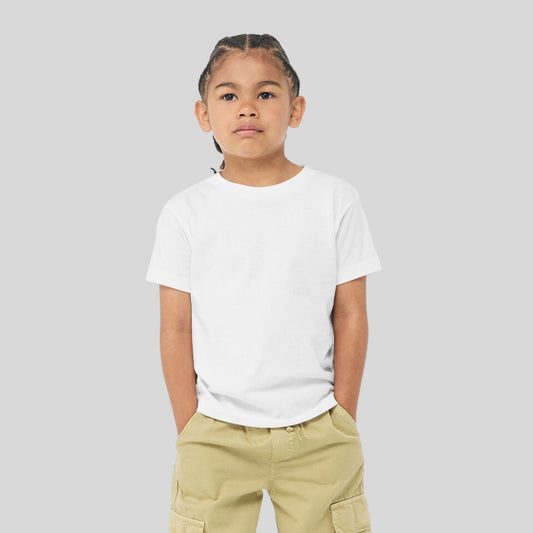 Youth Unisex Short Sleeve Tee - White