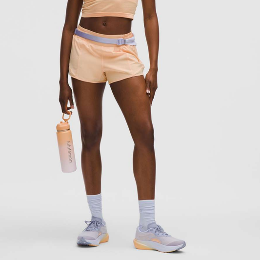 lululemon -  Hotty Hot High-Rise Lined Short 2.5" - Rock Melon
