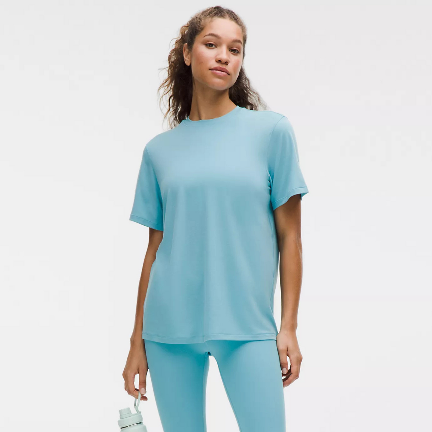 lululemon - Jersey Training Short-Sleeve Shirt - Washed Blue