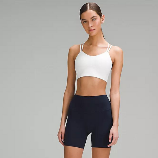 lululemon -  Like a Cloud Longline Bra *Light Support, B/C Cup - White