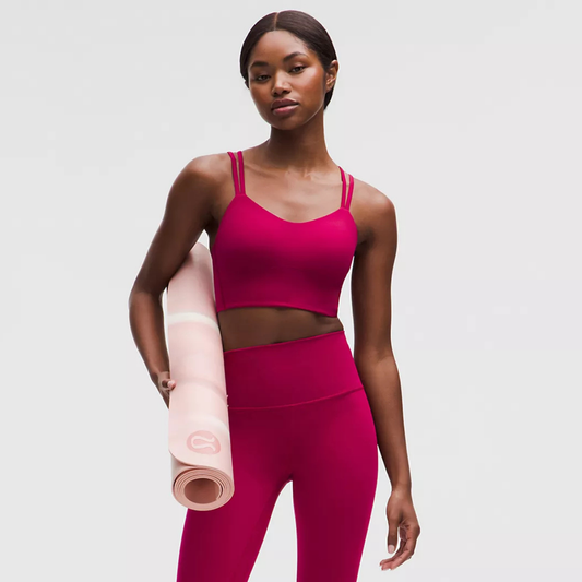 lululemon -  Like a Cloud Longline Bra *Light Support, B/C Cup - Berry Rumble