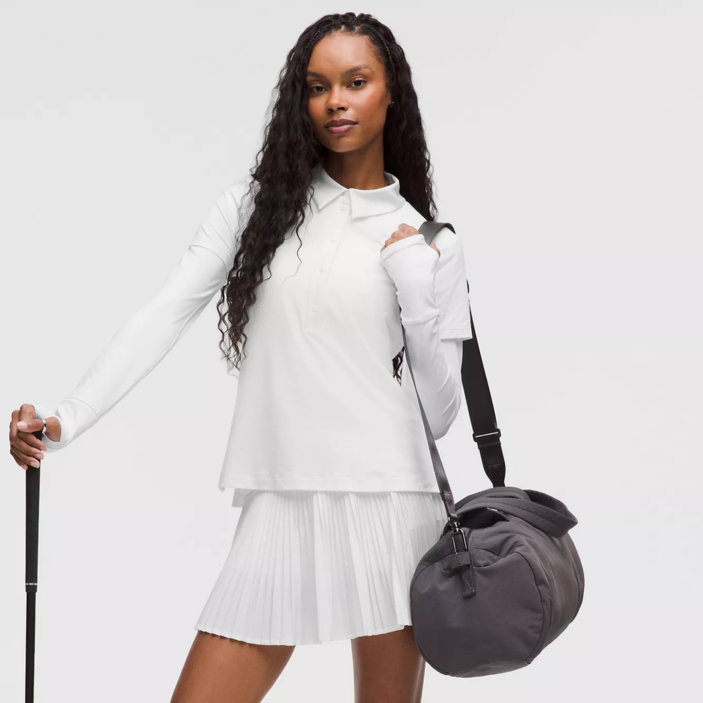 lululemon - Quick-Dry Short-Sleeve Polo Shirt Straight Hem - White