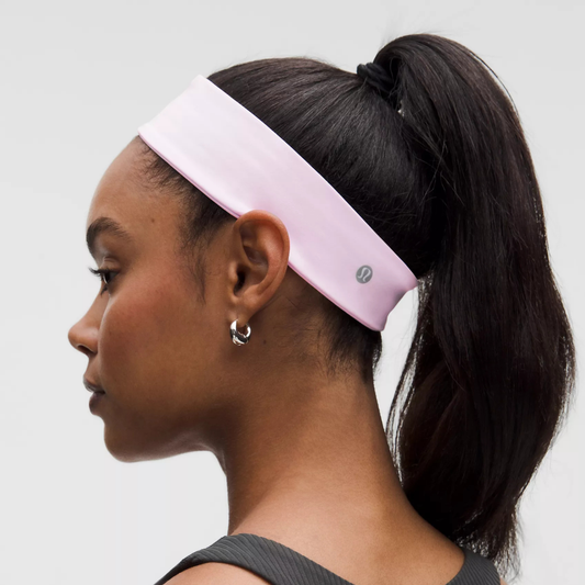 lululemon -  Women's Luxtreme Training Headband - Pink Organza