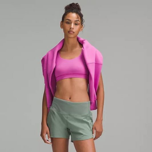 lululemon Energy Bra *Medium Support, B–D Cups - Pow Pink Tone