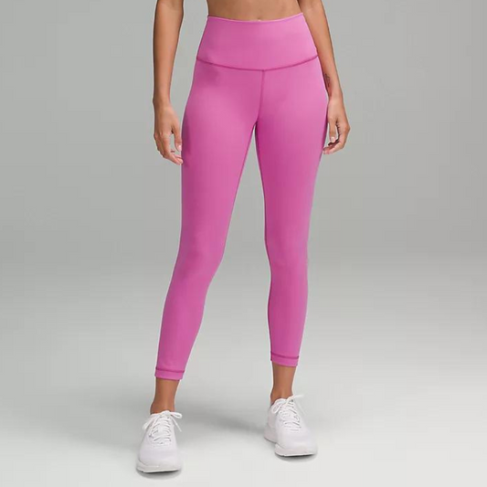 lululemon -  Wunder Train High-Rise Tight - Pow Pink Tone 25"