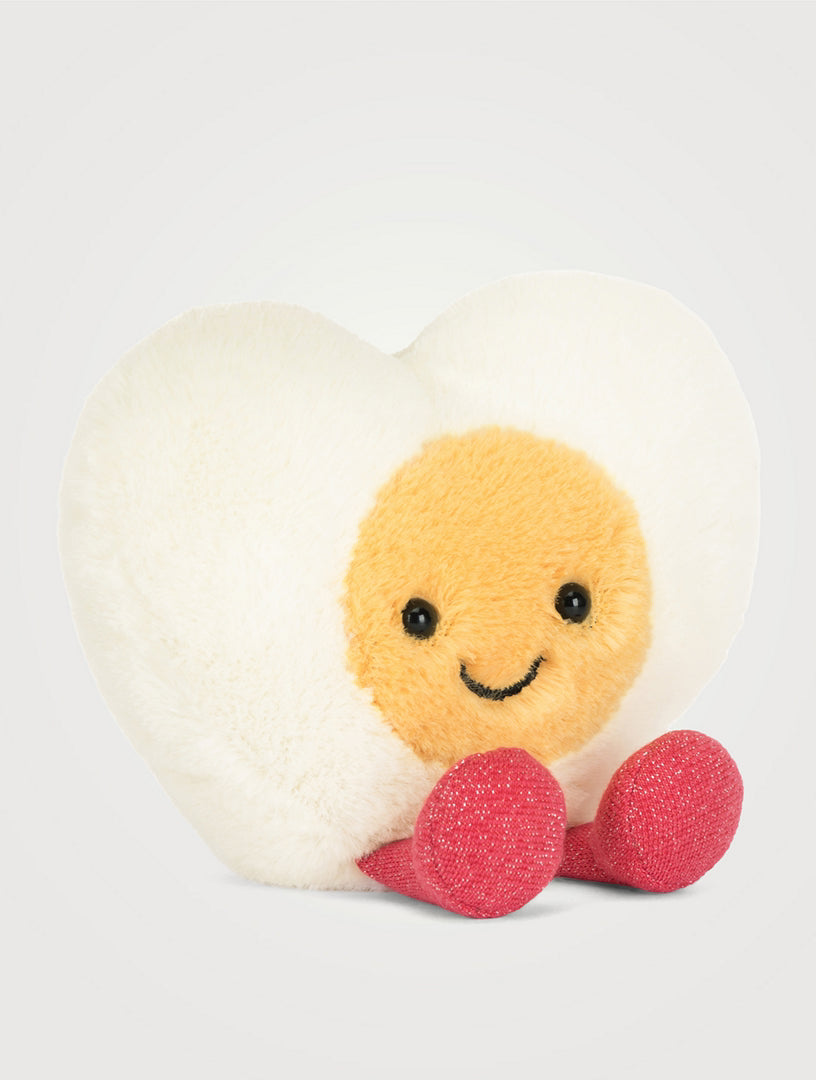 JELLYCAT - Amuseables Heart Boiled Egg Plush Toy