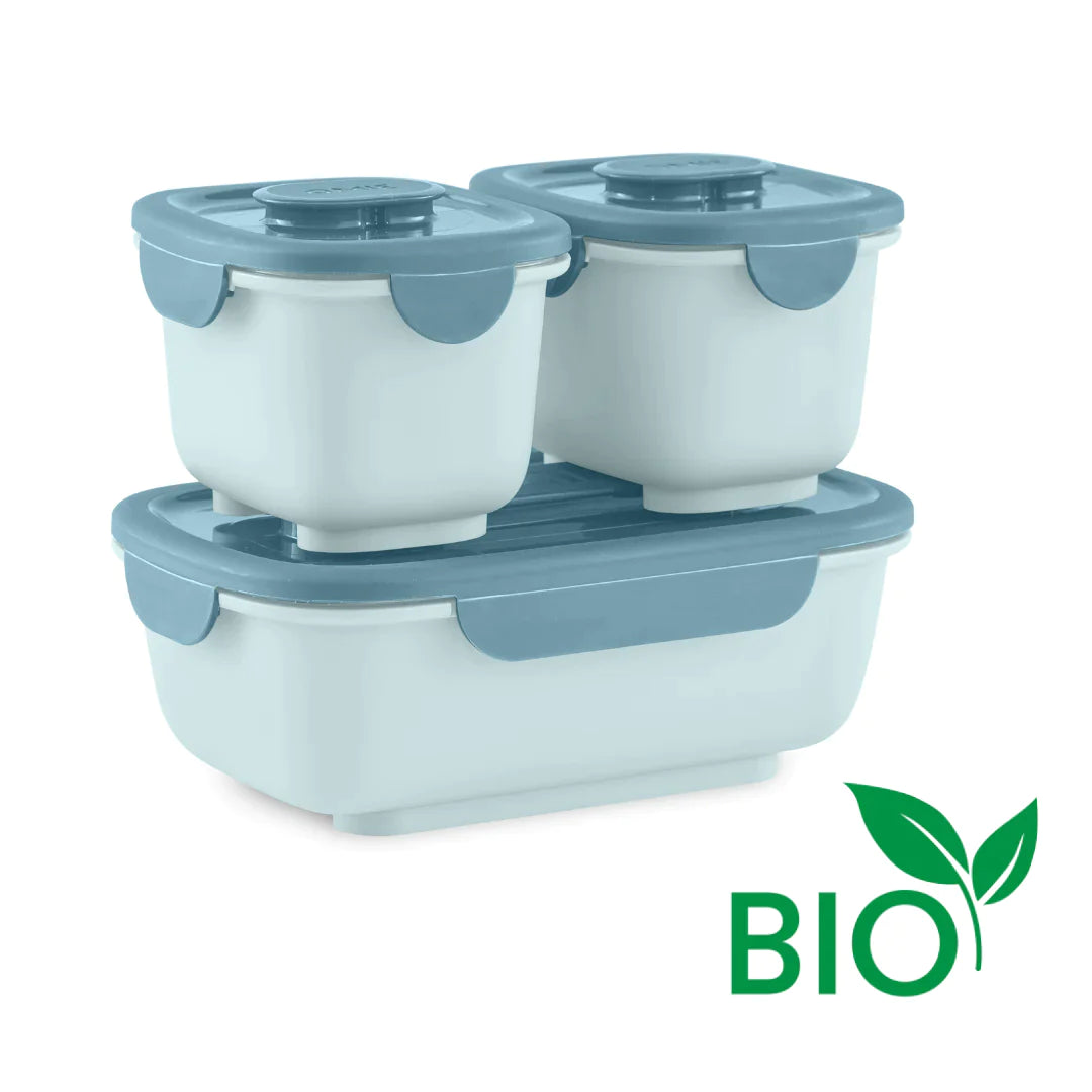 OmieLife - OmieGO Stackable Containers - Mist