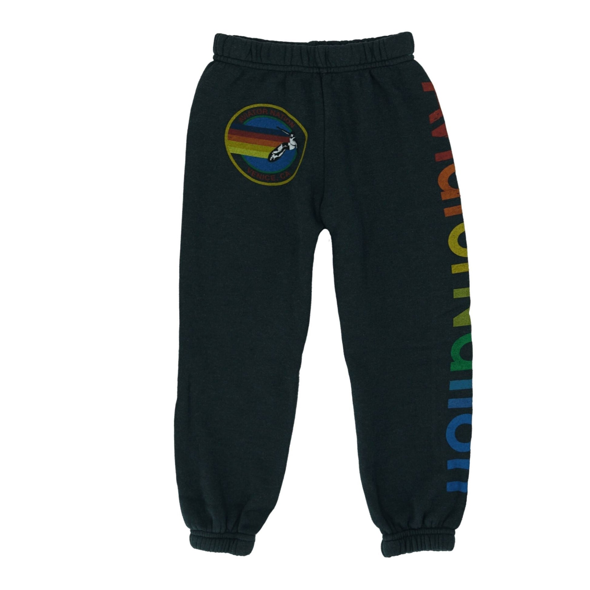 Aviator Nation - Kid's Sweatpants - Charcoal Pants Aviator Nation 